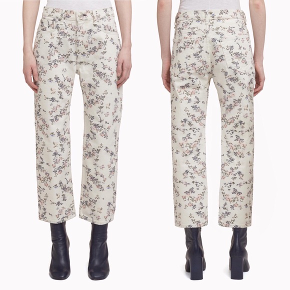 Rag & Bone Micro Floral Boy Jean